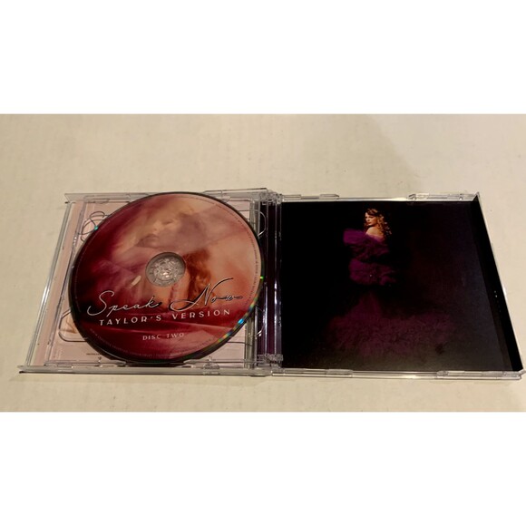 Speak Now (Taylor's Version) by Taylor Swift 2 CD 2023 - OPEN/UNSEALED CASE - Picture 9 of 9